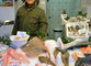 Gianluca, il pescivendolo pescatore del mercato Ostiense