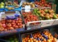 Banco di frutta e verdura di Giovanni e compagnia al Mercato Campo Marzio